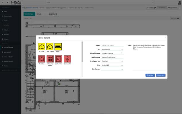 DMS Software digitale Objektverwaltung screen 6